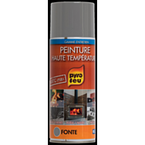 Peinture thermique en aérosol coloris fonte 500 ml - PYROFEU